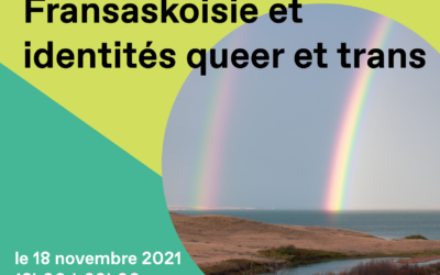 PRESS RELEASE: La Cité partners with local activist to explore experiences of 2SLGBTQ+ francophones in Saskatchewan