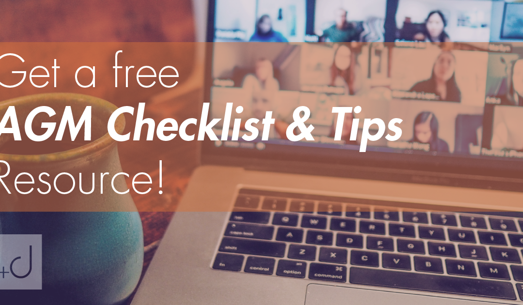 Get a free AGM Checklist & Tips resource